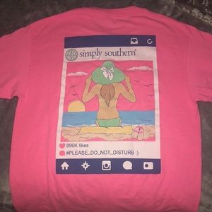 Pink Instagram Simply Southern Shirt
